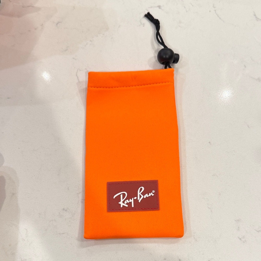 Ray-Ban Bright Orange Eyewear Pouch